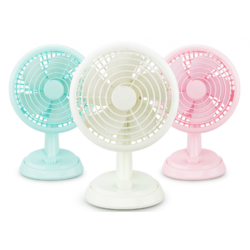  Mini ventilador eléctrico con cabeza vibrante FS89