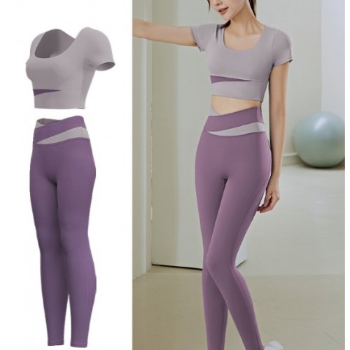 Conjunto deportivo, Traje Fitness Yoga FZ124-2