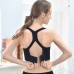 Sujetador deportivo de Yoga para mujer con escote en U y almohadillas removibles FZ130