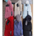 Conjunto de gorro aprueba de viento para mujer con pompon en el gorro FZ237