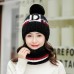 Juego de gorro y bufanda de invierno para mujer (6 colores surtidos) FZ240