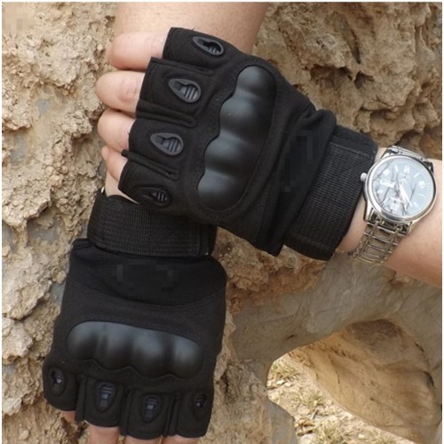 Guantes tipo ciclista de protección G-01