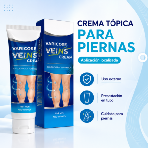 Crema tópica para aplicación externa en piernas. Venta por mayoreo
