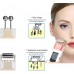 Masajeador facial de iones negativos Instrumento de belleza de microcorriente 2 en 1 para rejuvenecimiento de la piel y limpieza facial profunda GS-650