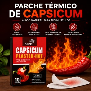 Parche Térmico de Capsicum para Alivio Muscular por Mayoreo GS-674