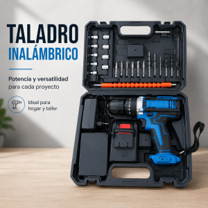 Taladro inalámbrico con estuche por mayoreo
