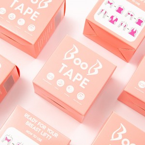 Cinta adhesiva color piel para levantamiento de senos 5cm x 5m. Invisible, cómoda y resistente. Venta al por mayor. H-5022