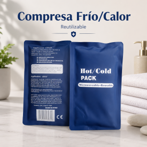 Bolsa reutilizable de frío y calor ideal para compresas térmicas y cuidado personal. Venta por mayoreo