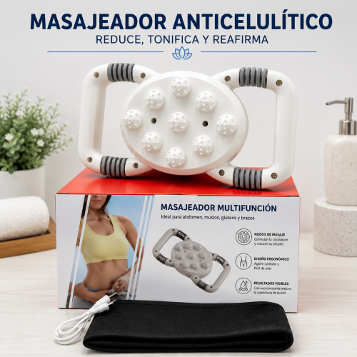 Masajeador Anticelulítico Multifunción Manual por Mayoreo