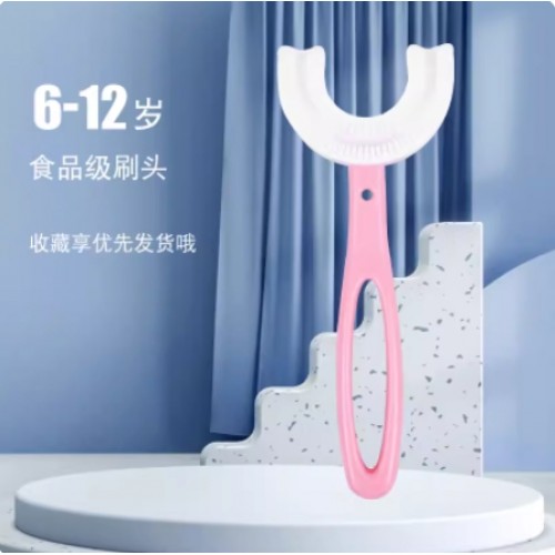 Cepillo de dientes para niña color rosa , MAYOREO HC0184