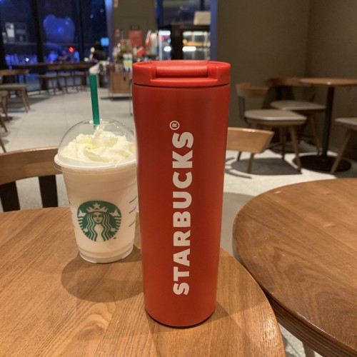 Termo Starbucks , ideal para café o bebidas frías/calientes, modelo HG-20251 , venta al por mayor