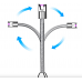 Encendedor eléctrico flexible recargable de 360° USB RYL-2001 