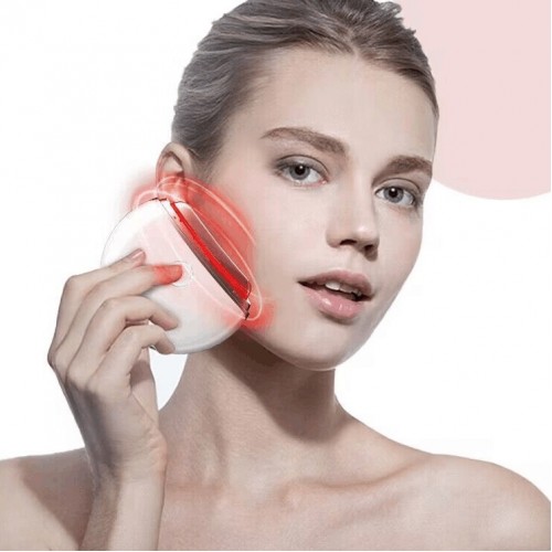 Instrumento de belleza masajeador Gua Sha eléctrico EMS recargable y portátil MAYOREO HL-5001