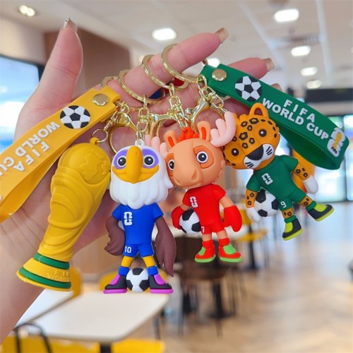 Llavero del Mundial 2026 de diseños variados, personajes futboleros y correa. Ideal para mochilas, llaves, regalos y reventa. Perfecto para aficionados al fútbol. Venta por mayoreo Llavero del Mundial 2026 de diseños variados, personajes futboleros y correa. Ideal para mochilas, llaves, regalos y reventa. Perfecto para aficionados al fútbol. Venta por mayoreo