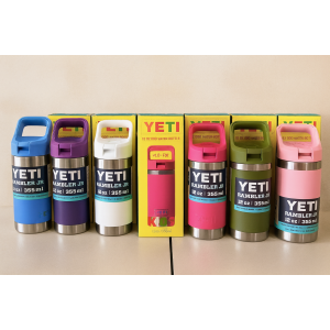 termo tipo  yeti  jr 12oz 355ml para niños, acero inoxidable, tapa a prueba de fugas, varios colores, venta por mayoreo CL-YT-12