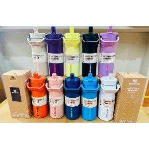 Termo botella Stanley Kids 16oz con popote, colores surtidos venta al por mayor