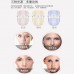 Máscara de belleza LED de 7 colores, instrumento de rejuvenecimiento con luz de color al por mayor HYD-1168