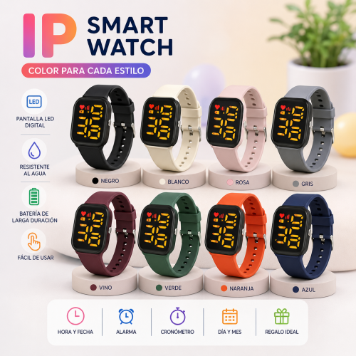Reloj Electrónico DZB-2361 Colores Surtidos