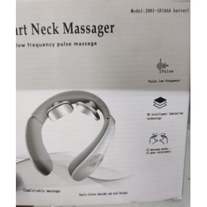 Masajeador de cuello con pulso eléctrico y modos ajustables. Ideal para aliviar fatiga cervical. Diseño cómodo. Venta por mayoreo 