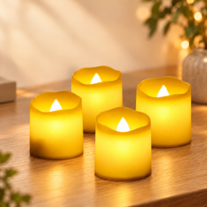 Mini Vela LED Decorativa de 3.5 × 4 cm por Mayoreo