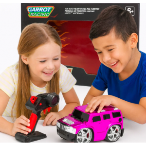 Camioneta SUV a control remoto con luces y control tipo pistola, vehículo RC estilo deportivo para niños, camioneta de juguete de alta velocidad Venta al por mayor JB-001 