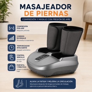 Masajeador de Piernas con Compresión de Aire por Mayoreo