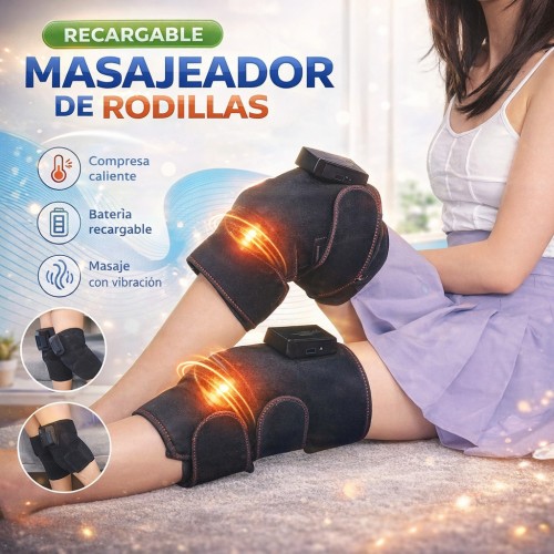 Masajeador Térmico Recargable para Rodillas con Vibración Venta por Mayoreo JC-22HX Masajeador Térmico Recargable para Rodillas con Vibración Venta por Mayoreo JC-22HX