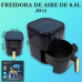 Freidora de aire casera inteligente 6.8 litros, estándar de 110V 28*25*25cm, por Mayoreo JD12