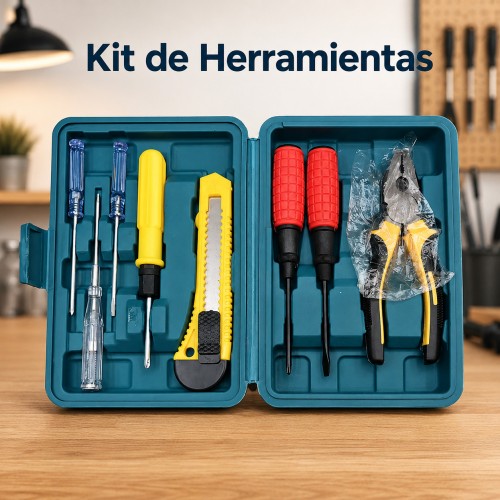 Kit de Herramientas Básico con Estuche por Mayoreo