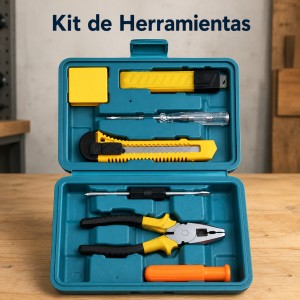 Kit de Herramientas Compacto con Estuche por Mayoreo