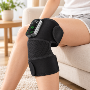 Masajeador recargable para rodilla con función de calor, Ideal para rutinas de masaje en la rodilla. Venta por mayoreo