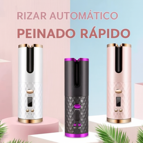 Rizador de cabello inalámbrico y portátil con batería recargable. Diseñado para crear rizos definidos y ondas naturales en minutos venta al por mayor JJYP195