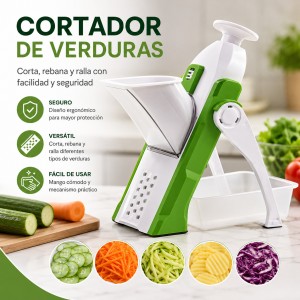Cortador de verduras manual multifunción por mayoreo