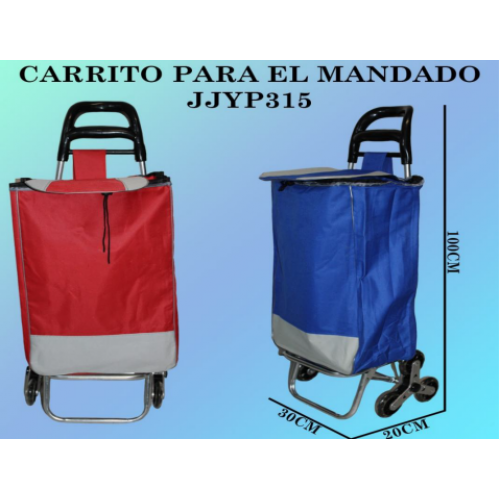 Carrito para el mandado con tres ruedas 100*20*30cm JJYP315