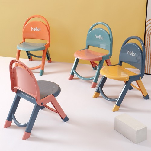 Silla infantil plegable de plástico 30*41*52cm JJYP421