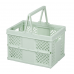 Caja plegable para almacenar y organizar cosas con agarradera JJYP443