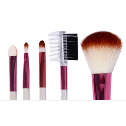 SET DE 5 BROCHAS PARA  MAQUILLAJE