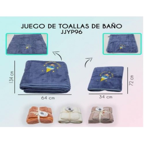 Juego de toallas de Baño JJYP96