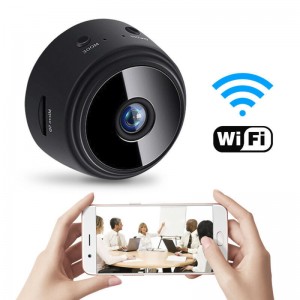 Mini cámara espía WiFi modelo A9 con grabación HD, transmisión en tiempo real desde celular y diseño compacto oculto. Ideal para seguridad en hogar, oficina o monitoreo remoto. Venta por mayoreo CL-YXJ14581