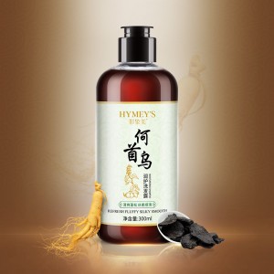 Shampoo HYMey’s con ginseng y he shou wu 300ml, suavidad y volumen, cuidado capilar anticaída al por mayor – JMT57980
