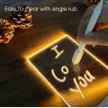 Lámpara LED acrílica para dibujar con luz, pizarra luminosa creativa para niños y decoración, tablero iluminado con base USB y plumones fluorescentes Venta al por mayor JS-08