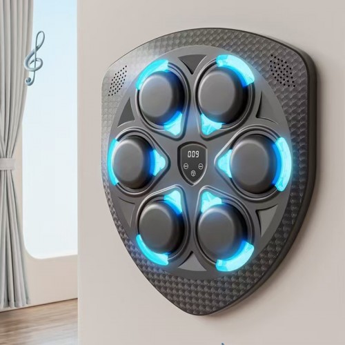 Almohadilla de Boxeo Inteligente luces LED interactivas y conexión Bluetooth. Ideal para entrenamiento de reflejos, coordinación y cardio JSL-3402
