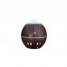 Humidificador portátil con luz led, difusor de aceites esenciales, diseño estilo de madera, conexión USB, colores surtidos, venta al por mayor, JSQ-1809