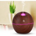 Difusor de aromas ultrasónico con luz LED imitación de madera – Humidificador silencioso portátil para hogar, oficina y aromaterapia 130ml. Por Mayoreo JSQ137 