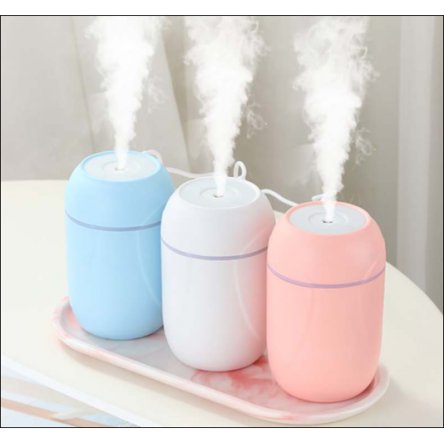 HUMIDIFICADOR PARA AROMATERAPIA VARIOS COLORES CON LUZ LED