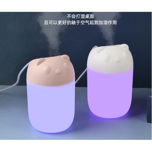 Mini Humidificador silencioso con luz de 220ml SQ438