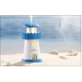 Humidificador faro con luz LED cálida – Difusor decorativo USB con diseño creativo- Por Mayoreo JSQ65