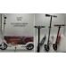Scooter plegable con ruedas grandes alto 90cm-100cm, largo 82cm para adultos y niños, altura ajustable, venta por mayoreo JX-25T