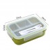 Lonchera de 4 compartimentos de PP+PS, capacidad de 1300 ml, venta por mayoreo JYJ09