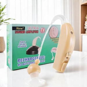 Audífonos auriculares amplificador de sonidos con gancho para la oreja recargable al por mayor JZ-1088